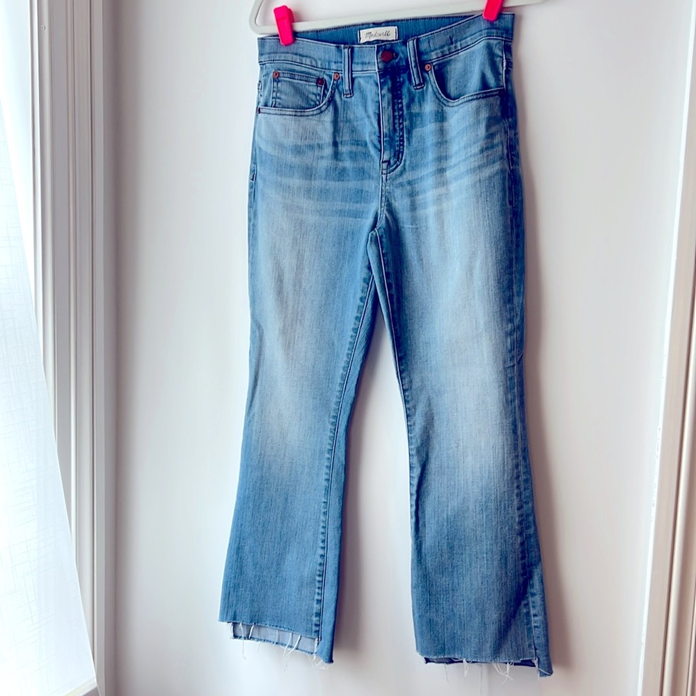 Faded denim Madewell jeans
